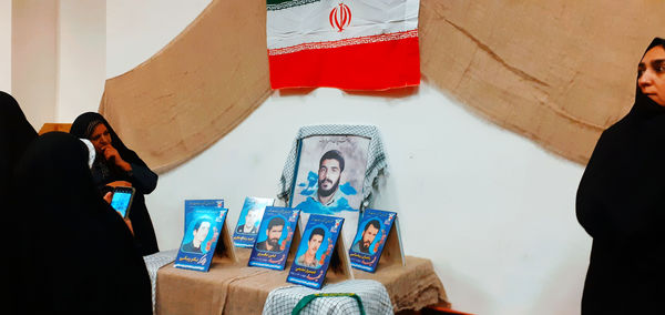 مراسم استقبال از شهید گمنام در غلامان