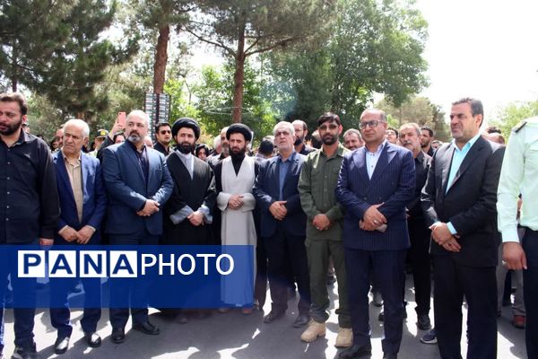 وداع باشکوه مردم دو استان با پیکر شهیدان اقتدار