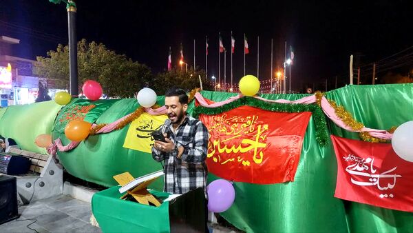 جشن میلاد بزرگ امام حسین (ع) در گچساران