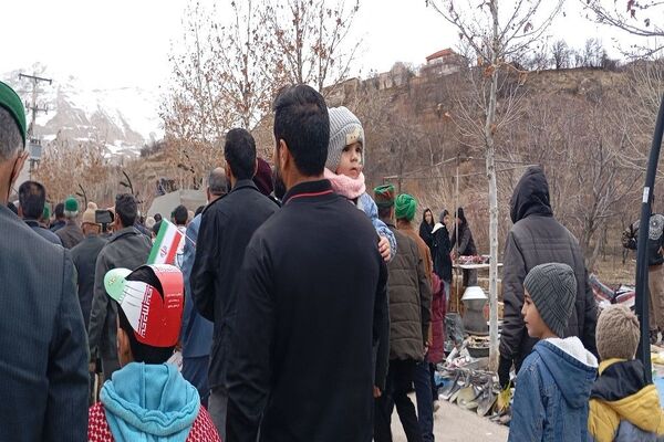 راهپیمایی یوم‌الله ۲۲بهمن ماه،  سالگرد ۴۷سالگی انقلاب اسلامی در شهر بار