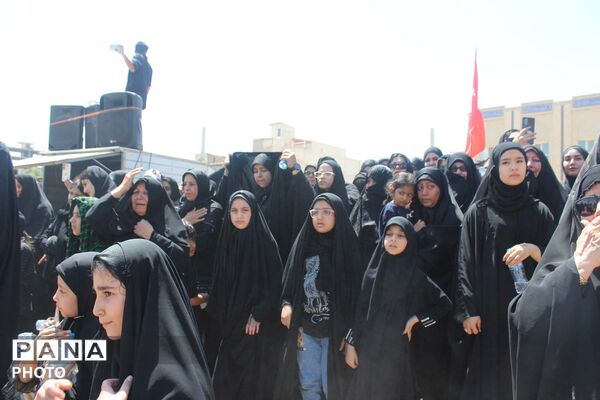 آیین خیمه سوزان هیات جوانان حضرت علی اکبر(ع)