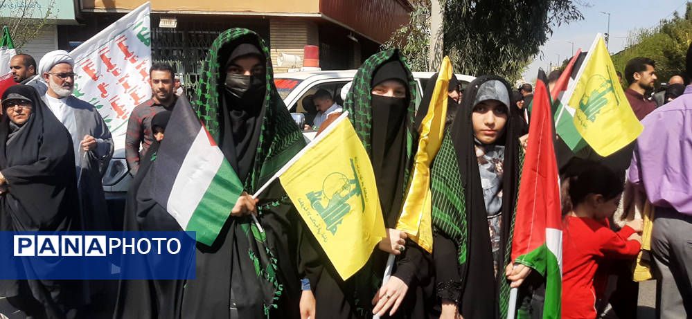 جلوه هایی از راهپیمایی روز جهانی قدس در قم