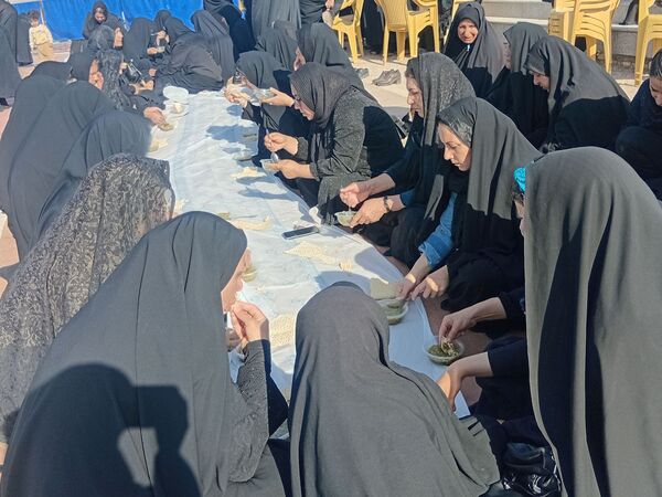 برگزاری مراسم پرفیض دعای ندبه در تپه نورالشهدا شهر نقنه