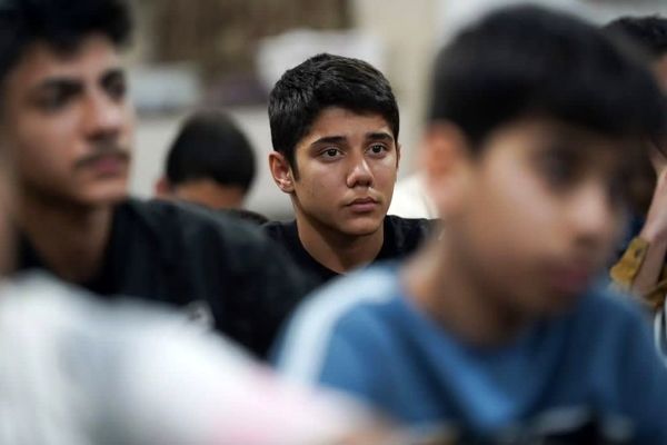 اعتکاف دانش‌آموزان در گلستان