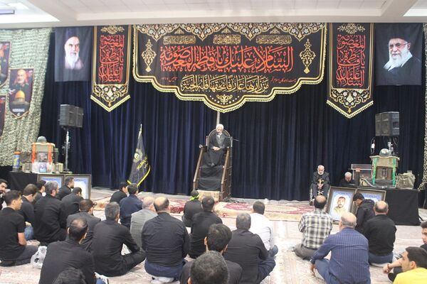 مراسمی به یاد شهدا در ایام رحلت حضرت معصومه(س)