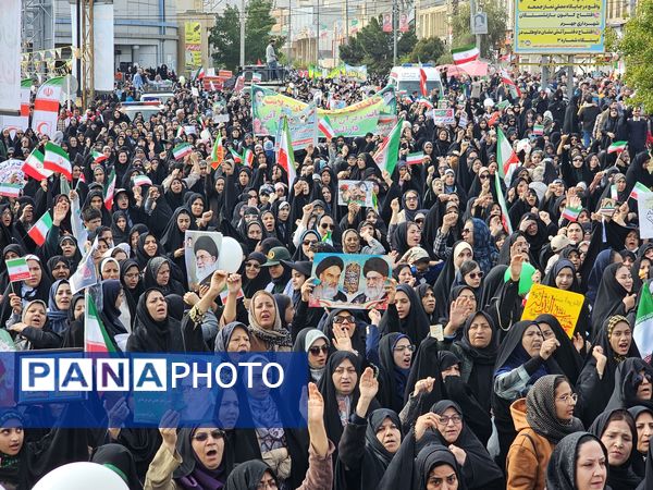 حضور پرشور مردم انقلابی جهرم در جشن 47 سالگی انقلاب اسلامی