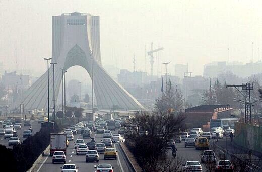 هشدار نارنجی آلودگی هوا برای تهران و ۷ کلانشهر دیگر