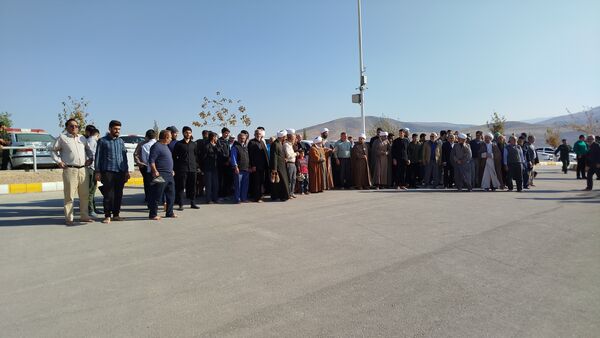 اقامه نماز باران به امامت حجت‌الاسلام والمسلمین محمدجواد شریعتی نژاد در شهرستان سملقان