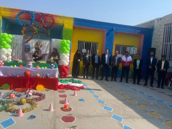 آیین گرامیداشت افتتاحیه المپیادهای ورزشی در خاتم