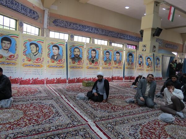 مراسم عزاداری شهیدان خدمت در مصلای امام خمینی(ره)  شهرستان بجنورد
