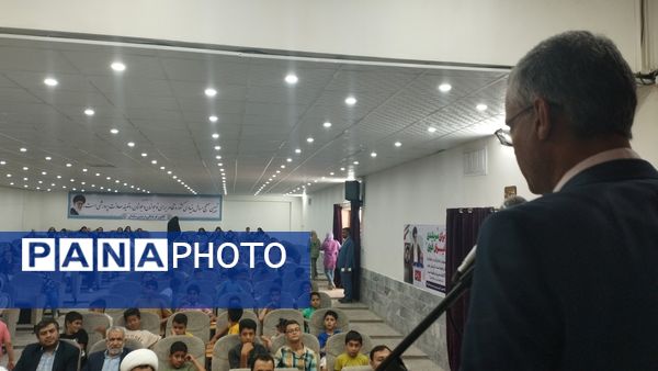 آیین افتتاحیه کلاس‌های اوقات فراغت شهرستان خلیل‌آباد