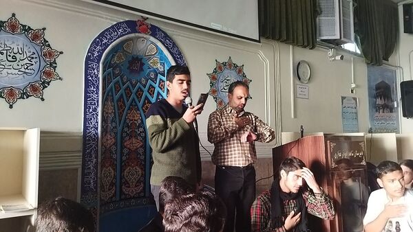 هیئت هفتگی در دبیرستان شاهد ابوذر غفاری نیشابور