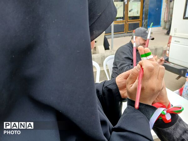 دانش آموزان آزادشهر با رهبر جوان بیعت کردند