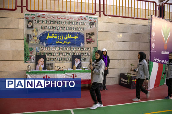 افتتاحیه هفتمین دوره المپیاد استعدادهای برتر بدمینتون دختران کشور