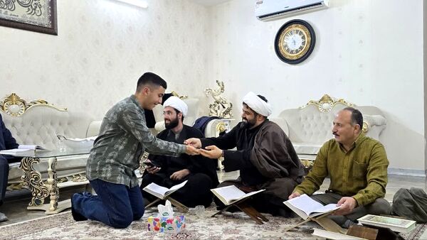  جلسات هفتگی صراط الحمید در دبیرستان بعثت  
