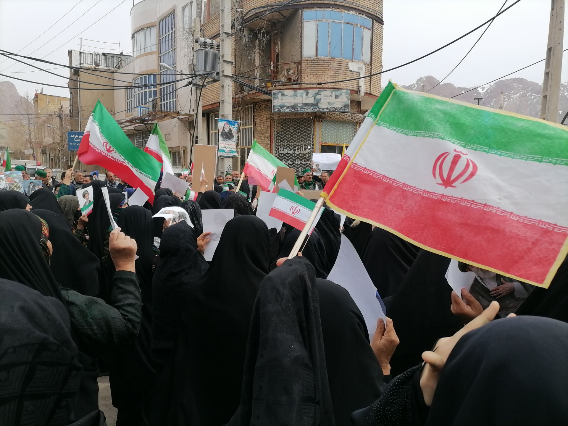 راهپیمایی روز جهانی قدس در شهر بار نیشابور