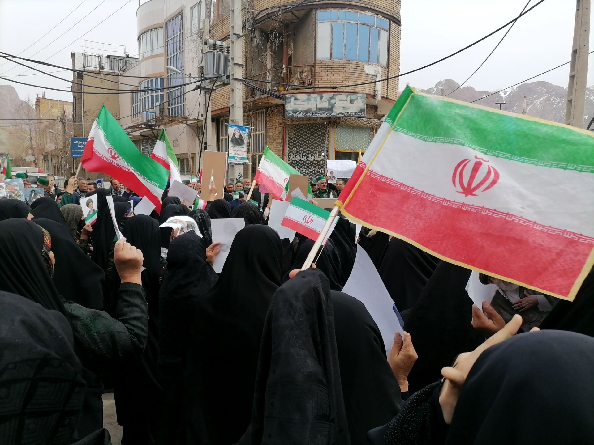 راهپیمایی روز جهانی قدس در شهر بار نیشابور