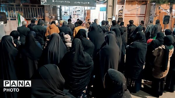 تجمع پرشور مردمِ ولایتمدار شهرستان مارگون در بیست و چهارمین شب میثاق امت با ولایت