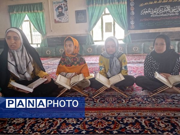 برگزاری کلاس تابستانی قرآن در روستای گزکوه