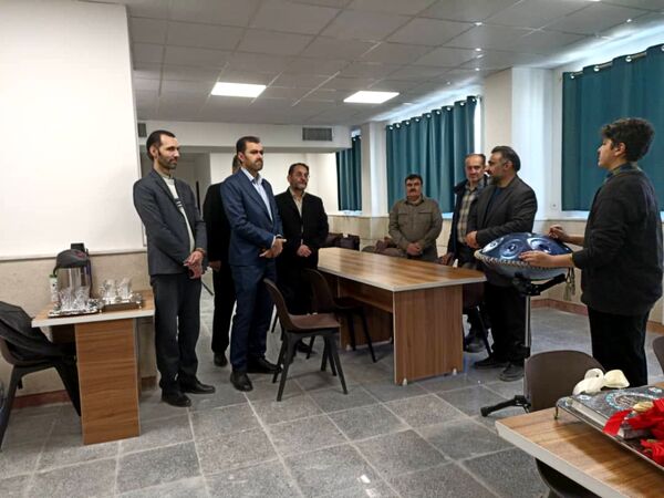 افتتاح نمازخانه، سایت و کتابخانه مدرسه دانشمند منطقه پردیس در دهه فجر