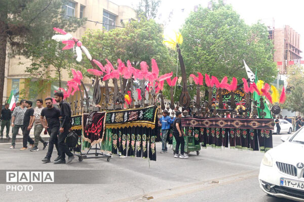 اجتماع هیات مذهبی در شهر کرمان