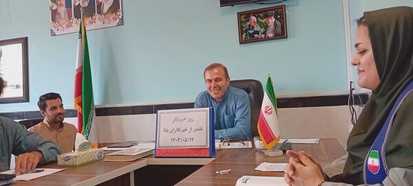 تقدیر از دانش‌آموز خبرنگاران پانا در شهرستان سملقان