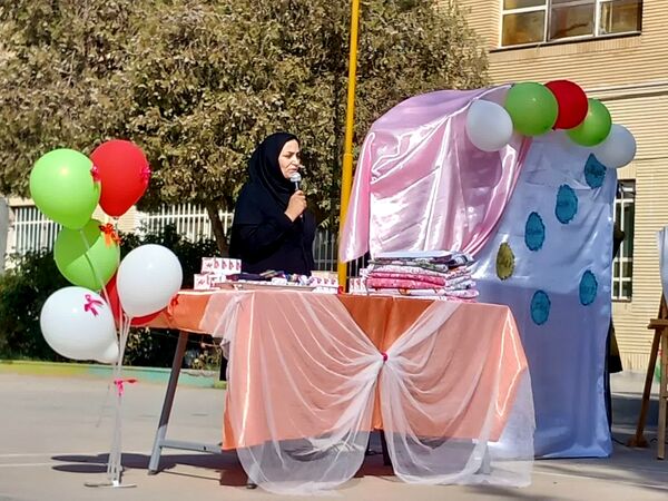 مراسم ولایت حضرت زینب در دبیرستان دخترانه فرهیختگان 
