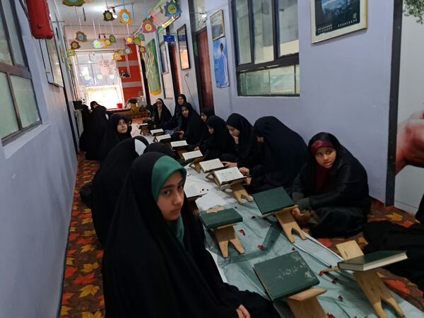 محفل انس با قرآن در کانون فرهنگی‌تربیتی رضوان محمودآباد
