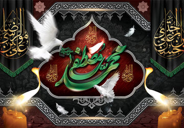 مراسم عزاداری دانش آموزی در دبیرستان شاهد