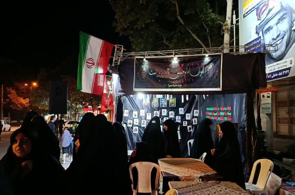 برپایی موکب دختران بصیرا در بجنورد 