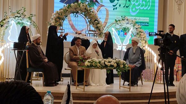 جشن ازدواج دانشجویی دانشگاه‌های تربت حیدریه
