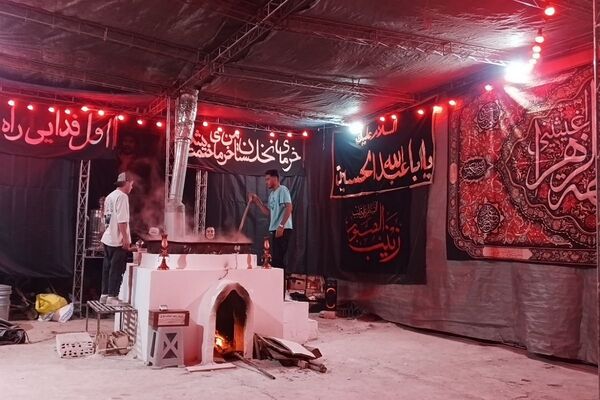  آیین نذری سمنو پزی به مناسبت ولادت حضرت زینب (س) و روز پرستار در شهرستان قدس 