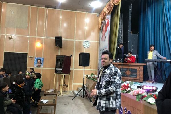 حضور پرشور دانش‌آموزان دبستان هیأت امنایی شهید قلنبر در اردوی کانون ری