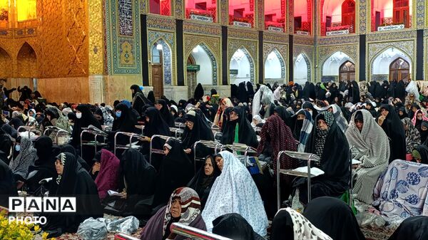  احیای شب بیست‌وسوم با حضور گسترده زائران