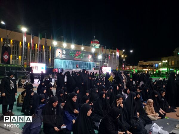 فریادِ سرخِ همدان در بدرقه شهید