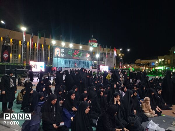 فریادِ سرخِ همدان در بدرقه شهید