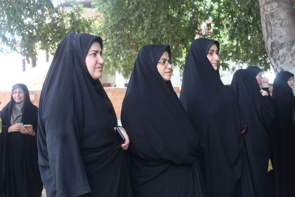 پیاده‌روی جاماندگان اربعین در گلوگاه 
