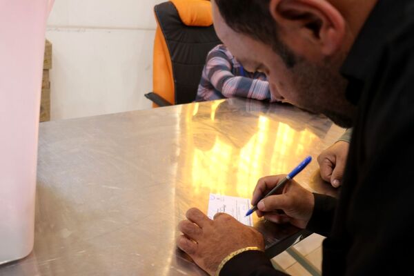 اتاق کنترل وضعیت ستاد انتخابات شهر مشهد در دور دوم انتخابات ریاست جمهوری 