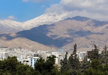 کیفیت هوای تهران در وضعیت قابل قبول
