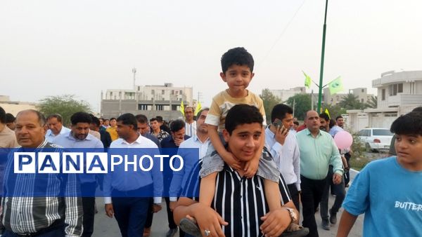 پیاده‌روی خانوادگی عید غدیر در پارسیان