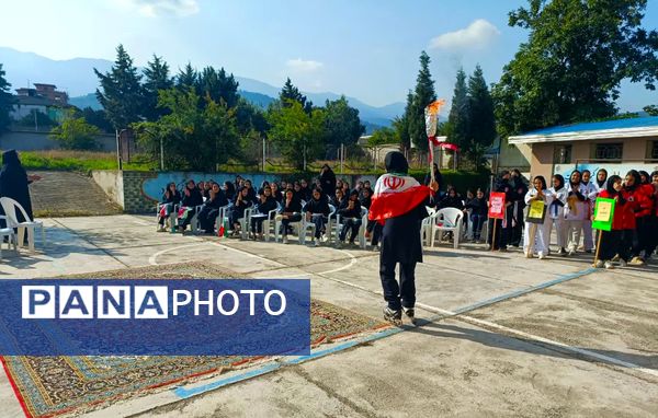 افتتاح المپیاد ورزشی در دبیرستان یاران امام تیرتاش 