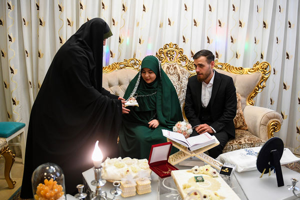 پیوند آسمانی زوج‌های جوان در مسجد مقدس جمکران