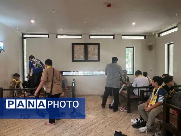 اردوی تابستانی مشهد مقدس دبیرستان پیشتازان جم