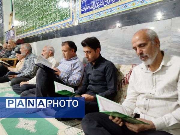 برگزاری مراسم اولین سالگرد شهادت خادم الرضا در شهر حسن آباد