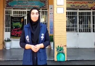 ابراز رضایت دانش‌آموزان دبیرستان حضرت زینب(س) شهرری از کلاس‌های تابستانی
