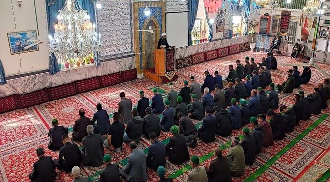 اقامه نماز جمعه در اخرین هفته اسفند ماه ۱۴۰۴ شهر بار نیشابور