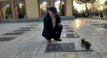 جشن پدران آسمانی در گلزار شهدای شهر زیارت