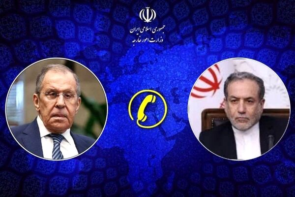 گفت‌وگوی تلفنی وزرای امور خارجه جمهوری اسلامی ایران و روسیه
