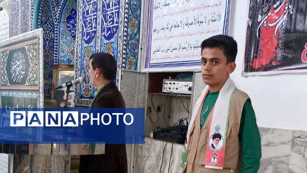  نماز جمعه این هفته آشخانه با محوریت هفته بسیج دانش‌آموزی