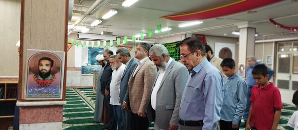 آیین غبارروبی نمازخانه های ناحیه چهار مشهد 